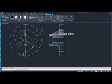 How to draw an Aligned Section using the Conventions of Revolution