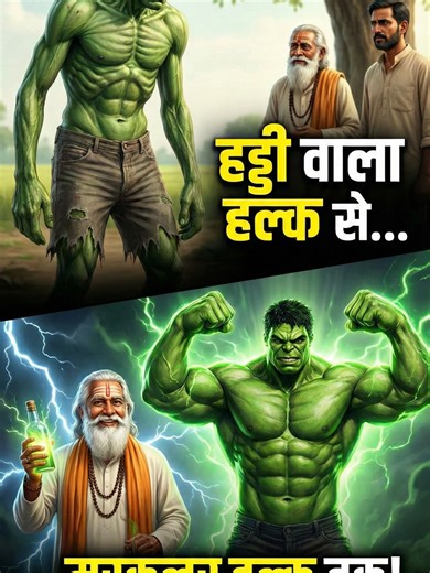 Baap ne ghar se nikaal diya 😢 | Haddiyon ka Hulk bana pahaad 💪 | Emotional Transformation Story 📝 VIDEO DESCRIPTION Baap ne Hulk ko “haddiyon ka bojh” keh kar ghar se bahar nikaal diya. Kamzor jism, toote huye khwab aur har jagah beizzati… Gym gaya to wahan bhi mazaak udaya gaya, kisi ne saath dene ka naam nahi liya. Ped ke neeche rota hua Hulk jab Guru ji se mila, Guru ji ne kaha: “Agar hausla buland ho, to haddiyan bhi loha ban jati hain.” Pahaad par chadhna, sakht imtihaan aur choti par ek