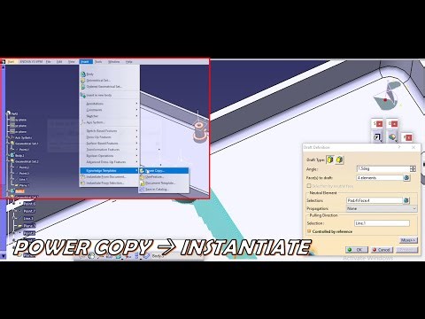 POWER COPY CATIA V5