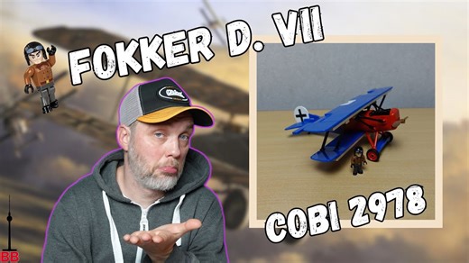 Wir machen blau - Cobi 2978 Fokker D. VII im Review