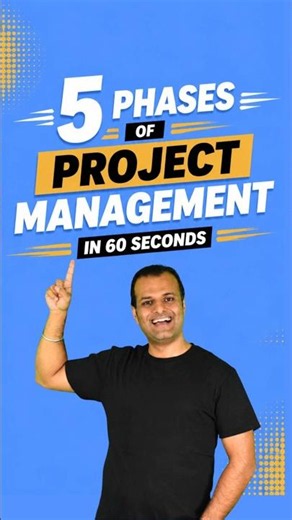 5 Phases of Project Management Explained in 60 Seconds