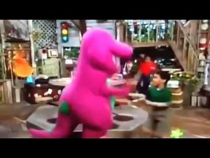 Barney comes to life (Ending Credits to Good Job! (PBS Kids))