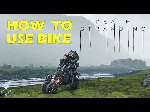 How to charge and use a bike in Death Stranding | How to build a Generator