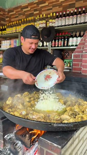 Chicken and rice for 51 people ❤️🍗