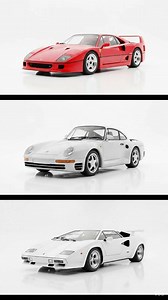 14K views · 212 reactions | Ferrari F40 vs Porsche 959 vs Lamborghini Countach #F40 #Porsche959 #Countach #Hypercar #80sIcon #Widebody #Group5 #Ferrari #Lamborghini #Porsche #GenerationalClash | Car Culture Ai | Facebook