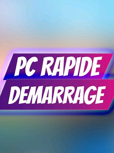 Accélérer son PC avec le démarrage rapide ⚡💻 (Astuce Windows) Ton ordinateur met trop de temps à s’allumer ? 😩 Dans cette vidéo, je te montre comment activer le démarrage rapide sur Windows pour accélérer le temps de démarrage de ton PC. #DémarrageRapide #AccélérerPC #Windows #AstucesPC #performancepc