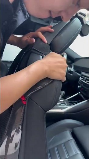 seat back covers m2 m3 m4 #bmwm4 #SeatBack #interiorupgrade #carbonfiber #carenthusiast #shots