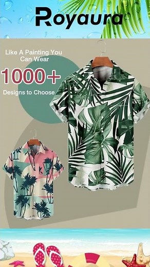 Royaura---2023 Men's Hawaiian Shirts On Sale