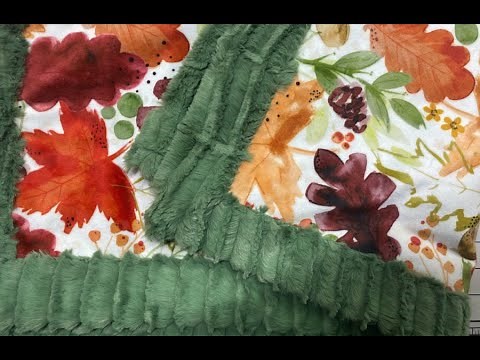 Part 1: How to Sew a Self-Binding Blanket (Tutorial & Free Sewing Pattern)