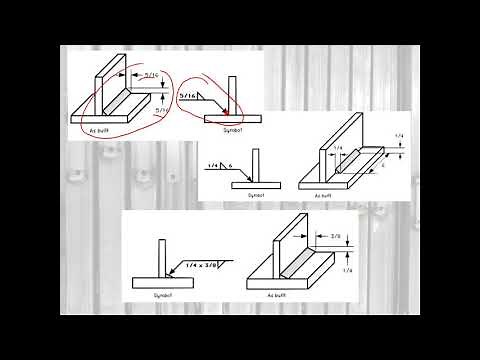 Welding and Welding Blueprint Basics