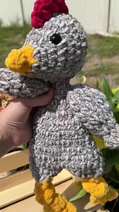 Speckled Chicken Snuggler - Crochet Baby - Baby Shower Gift - Baby Gift Idea - Gift Idea - Baby Lovey - Etsy