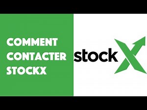 Comment contacter StockX ?