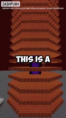Minecraft's insane gold farm with nether portals