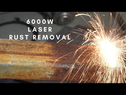 6000W Laser Rust Removal Demo