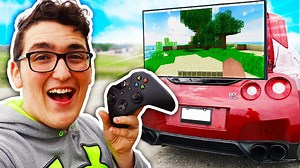 Inside 09SharkBoy’s Epic Minecraft Supercar Gaming Setup