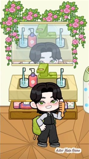 Hairstyle Tutorial for Men #gameworld #lifestory #babybus #hairstyle #handsome #black #hair #gaming