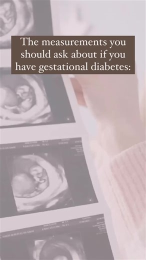 Here’s the significance of these measurements: 🔹 High levels of amniotic fluid (polyhydramnios) can be a sign that mom’s blood sugars are impacting the baby. When mom’s blood sugars are elevated, the baby also gets those higher blood sugars passed through the placenta. The baby’s kidneys have to work a little harder to process the extra glucose and therefore they can have a higher urine output. 🔹 Overall size should be between the 11th-89th percentiles. Yes, it’s true that ultrasounds are not 