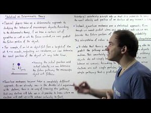 Statistical vs Deterministic Theory in Quantum Mechanics