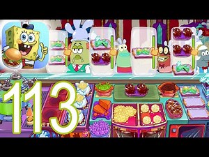 SpongeBob: Krusty Cook-Off - PINKY POPCORN PIT - Gameplay Video Part 113 (iOS Android)