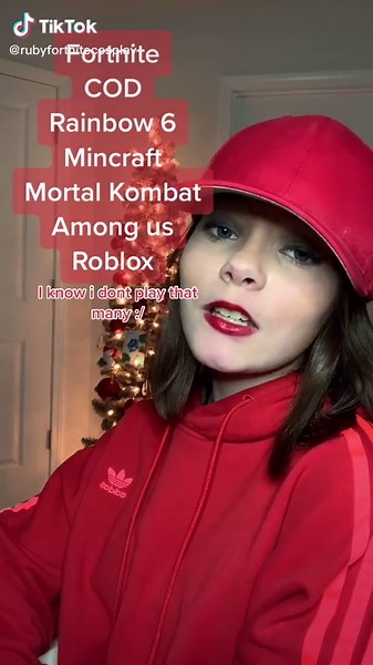 I know I don’t play that many (getting a pc in December) #gamer #videogames #ruby #cosplay #fortnite #r6 #cod #MK #rblx #amongus #mc