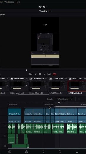Learning Davinci Resolve day 18