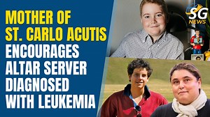 MOTHER OF ST. CARLO ACUTIS ENCOURAGES ALTAR SERVER DIAGNOSED WITH LEUKEMIA | MOTHER OF ST. CARLO ACUTIS | ENCOURAGES | ALTAR SERVER | DIAGNOSED | LEUKEMIA | SG NEWS Eight-year-old altar server Isaac Roznowski from Michigan, who is battling leukemia, received an inspiring message of encouragement from Antonia Salzano, the mother of newly canonized Saint Carlo Acutis. After Isaac’s family shared a prayer request, Antonia reached out from Milan, Italy, offering prayers and urging Isaac to stay stro