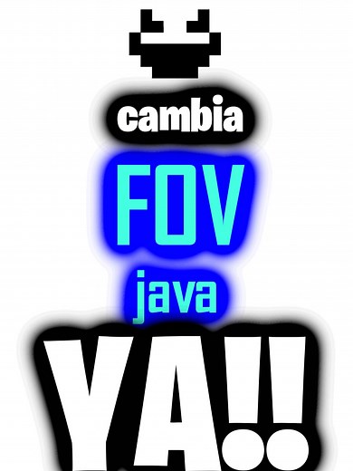 Cómo Cambiar el FOV en Minecraft Java