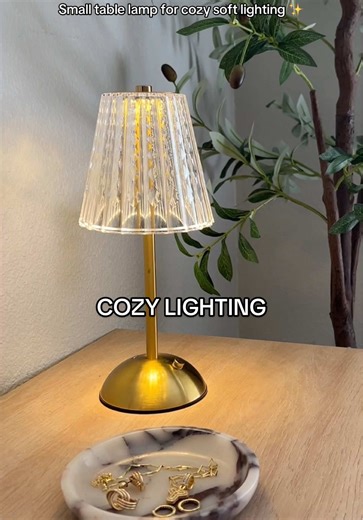 Cozy Lighting with a Touch Table Lamp