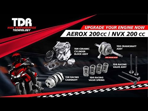 Upgrade Aerox 200 cc / NVX 200 cc