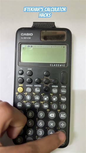 How to use factorial in casio fx-991 CW calculator #calculator #shorts