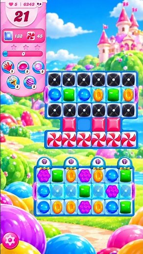 Candy Crush Saga Noboosters Hard 3 Stars Levels #gaming #games #gamer #gameplay
