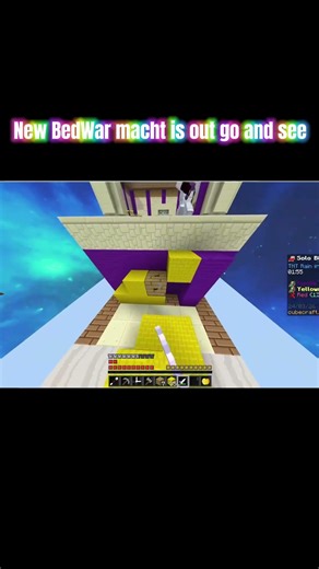 BED WAR PRO VS BED WAR PVPER VS BED WAR NOOB #bedwar #minecraftbedrock #bedrockedition #pvp
