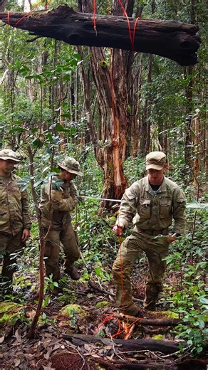 The US Army trains soldiers for jungle warfare at the 25th Infantry Division's Lightning Academy on the island of Oahu in Hawaii. Students spend an entire day learning about jungle-survival skills such as collecting and purifying water, building shelters, setting traps for animals, starting fires, and finding edible fruits and plants. | Business Insider