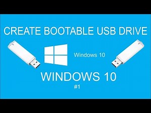 How to create bootable usb drive windows 10 with Windows USB DVD Download tool