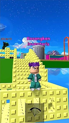 THANOS PLAYS Infinite Rainbow Stairs Roblox 😂 🌈 #roblox #shorts