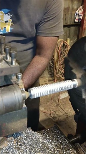 ​"UNBELIEVABLE PRECISION. Is this satisfying to watch?" #machine #lathemachine #youtubeshots