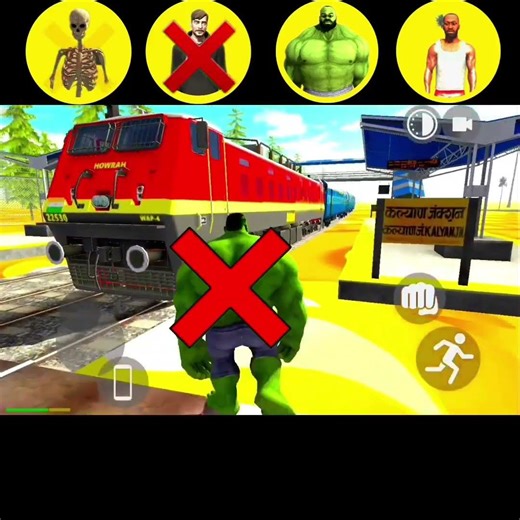 Kon sa character ak jump me docter jhtaka gar ja paye ga 🤔 #indianbikedriving3d #challenge #shorts