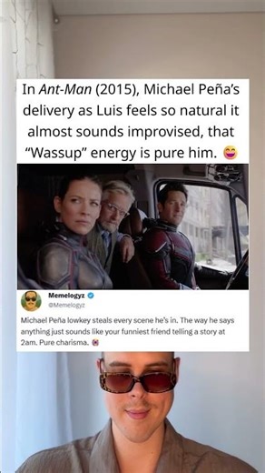 Michael Peña’s Effortless Energy in Ant-Man (2015)