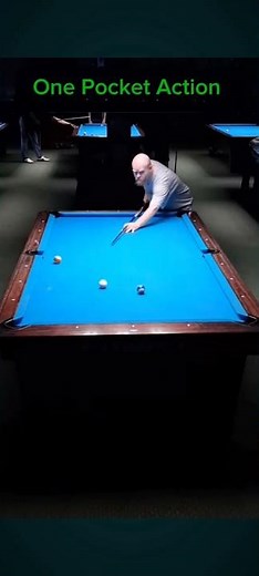 TRYING TO MAKE A 3-RAILS SHOT IN ONE POCKET #pool #billiards #trending