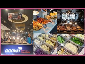 DOOKKI Korean Buffet | Eat all you can Korean Topokki Buffet | SM Tanza