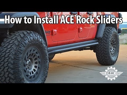 How to Install ACE Engineering Rock Sliders