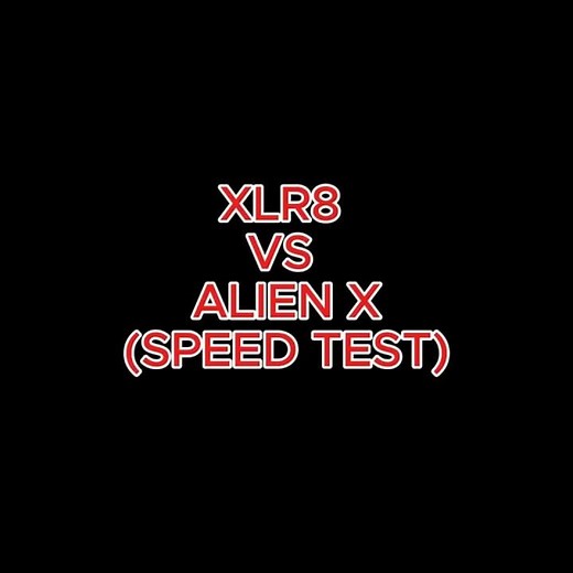 XLR8 vs Alien X Speed Test | Who Is Faster? Ben 10 Galvan Game Gameplay #shorts