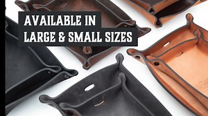 Watch Main Street Forge Leather Valet Tray on Amazon Live