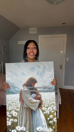 When you’ve fallen, He doesn’t turn away — He pulls you close. 🤍 Our “Jesus Hugging a Woman” canvas captures that sacred moment when grace meets brokenness, and love whispers, “You’re forgiven.” Let this piece remind you that no matter what you’ve been through, His arms are always open. ✨ Available now at jesuscanvas.co￼ | Jesus Canvas