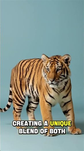 This Hybrid Animal Shouldn’t Exist… Tigon