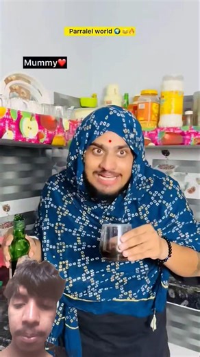 Parallel world🌎"Building Wooden Log Cabin in Forest🌲😍 Survival House Step by Step"#reaction