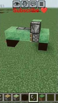 How to make a new bike in minecraft please subscribe ❤️
