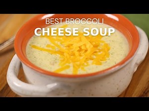 Creamy Broccoli Cheddar Soup | Easy 30 Minute Recipe