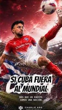 What would the Cuban soccer jersey look like if they had made it to the World Cup?