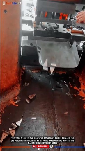 Innovation Technology TRUMPF 200 CNC Punching Machine: High-Precision Sheet Metal Fabrication #tech